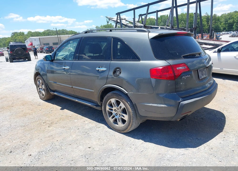 2007 ACURA MDX TECHNOLOGY PACKAGE VIN: 2HNYD28367H534475