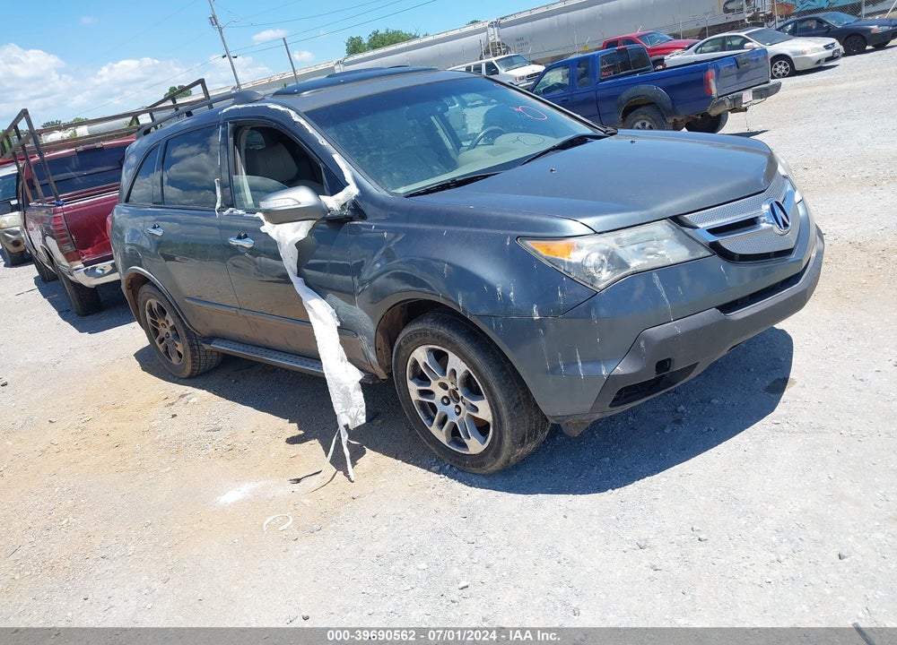 2007 ACURA MDX TECHNOLOGY PACKAGE VIN: 2HNYD28367H534475