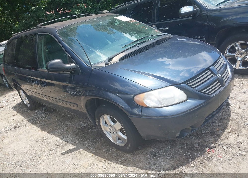 2007 DODGE GRAND CARAVAN SXT VIN: 2D4GP44L47R357156