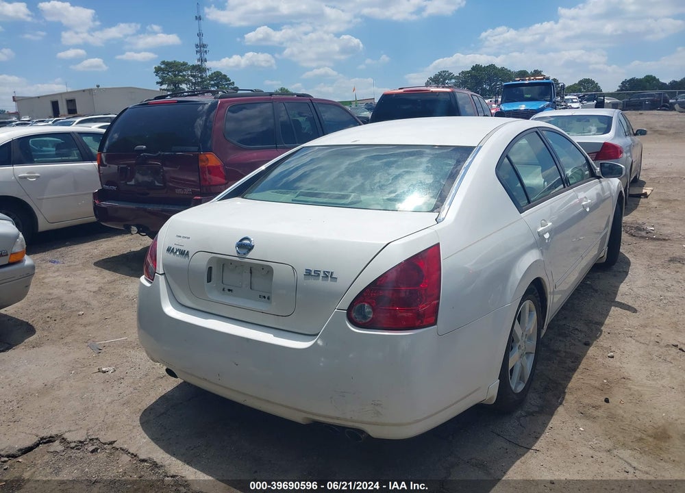 2006 NISSAN MAXIMA 3.5 SL VIN: 1N4BA41E16C812850