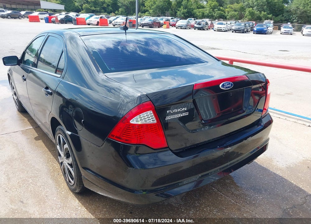 2011 FORD FUSION SE VIN: 3FAHP0HAXBR237390
