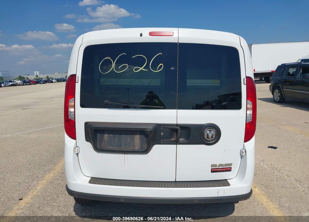 2019 RAM PROMASTER CITY TRADESMAN SLT VIN: ZFBHRFBB7K6M34235