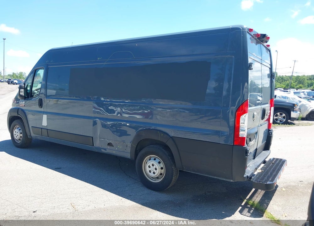 2019 RAM PROMASTER 3500 CARGO VAN HIGH ROOF 159 WB EXT VIN: 3C6URVJG7KE558347