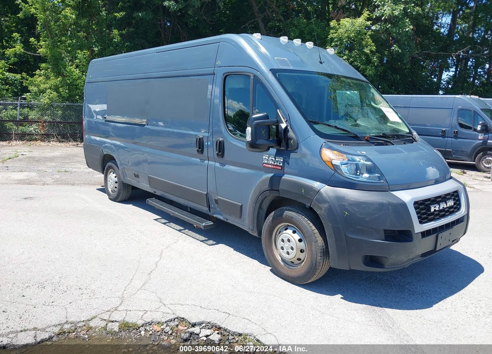 2019 RAM PROMASTER 3500 CARGO VAN HIGH ROOF 159 WB EXT VIN: 3C6URVJG7KE558347