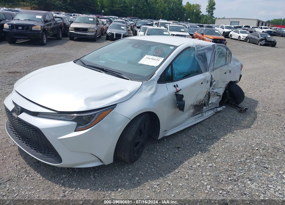 2022 TOYOTA COROLLA LE VIN: 5YFEPMAE6NP323968