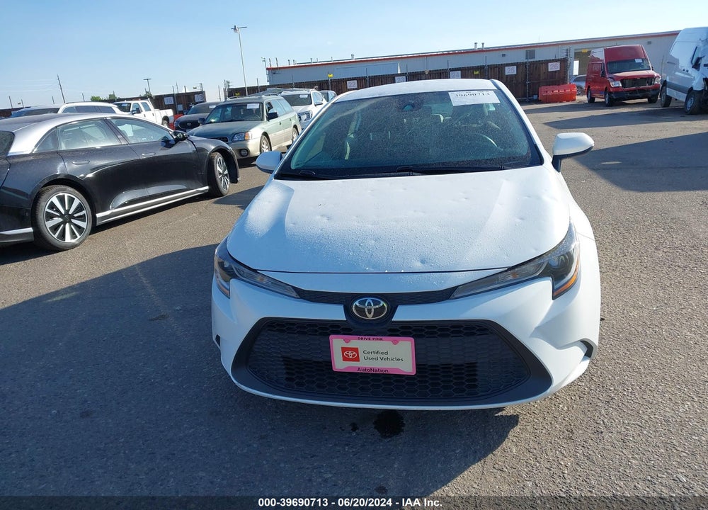 2021 TOYOTA COROLLA LE VIN: 5YFEPMAE7MP206673