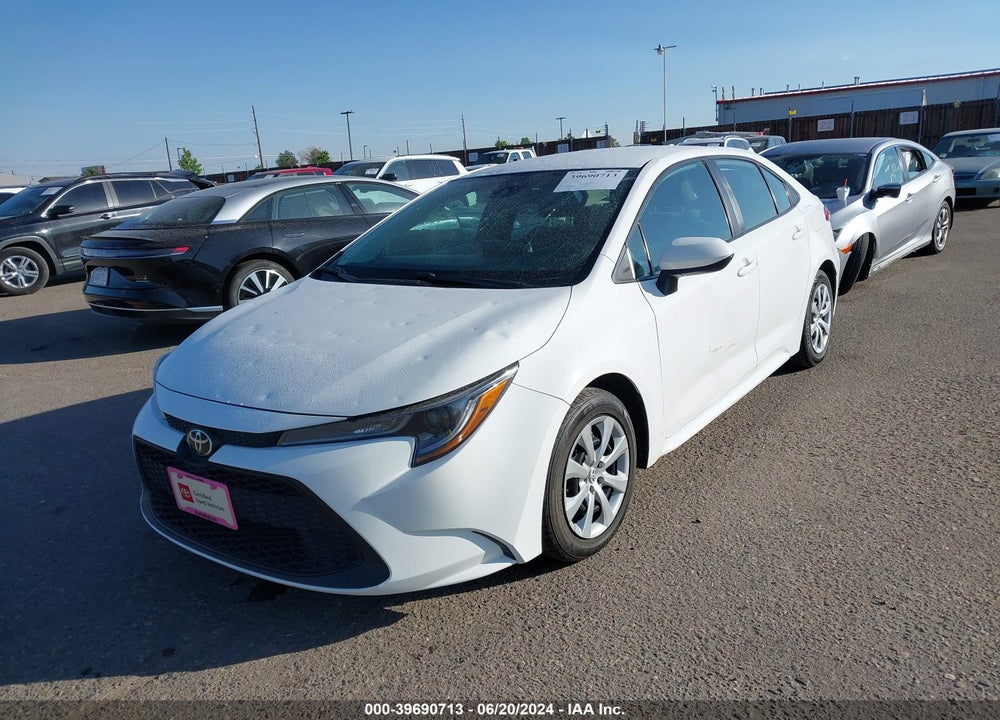 2021 TOYOTA COROLLA LE VIN: 5YFEPMAE7MP206673