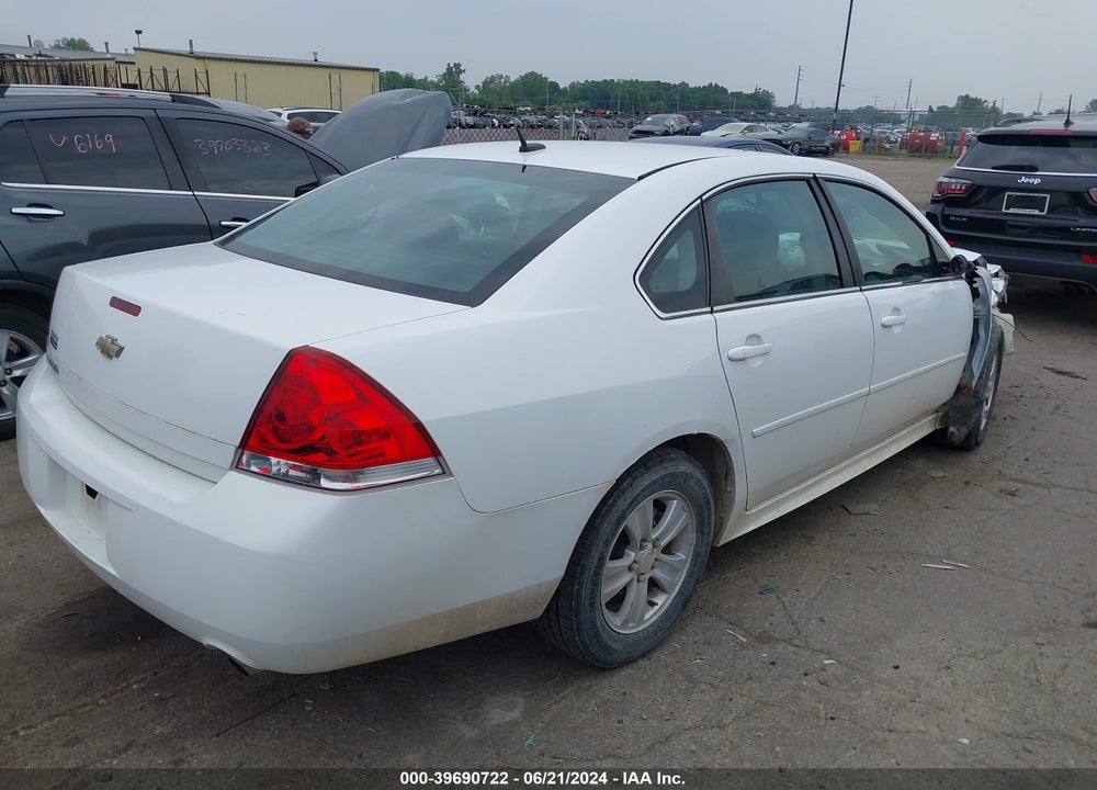 2012 CHEVROLET IMPALA LS VIN: 2G1WA5E3XC1137388