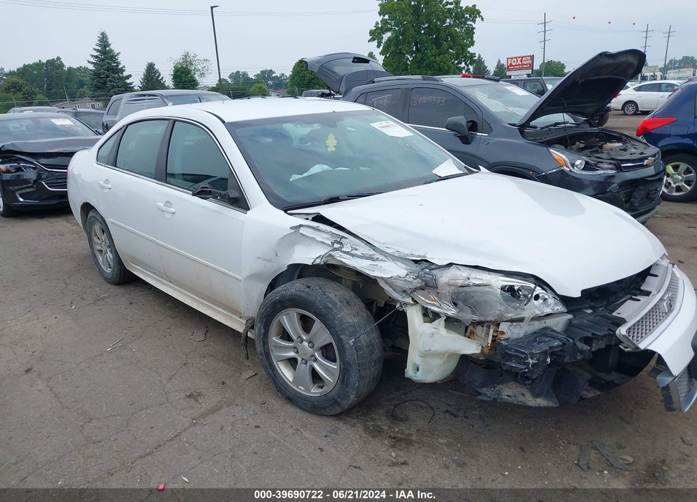 2012 CHEVROLET IMPALA LS VIN: 2G1WA5E3XC1137388