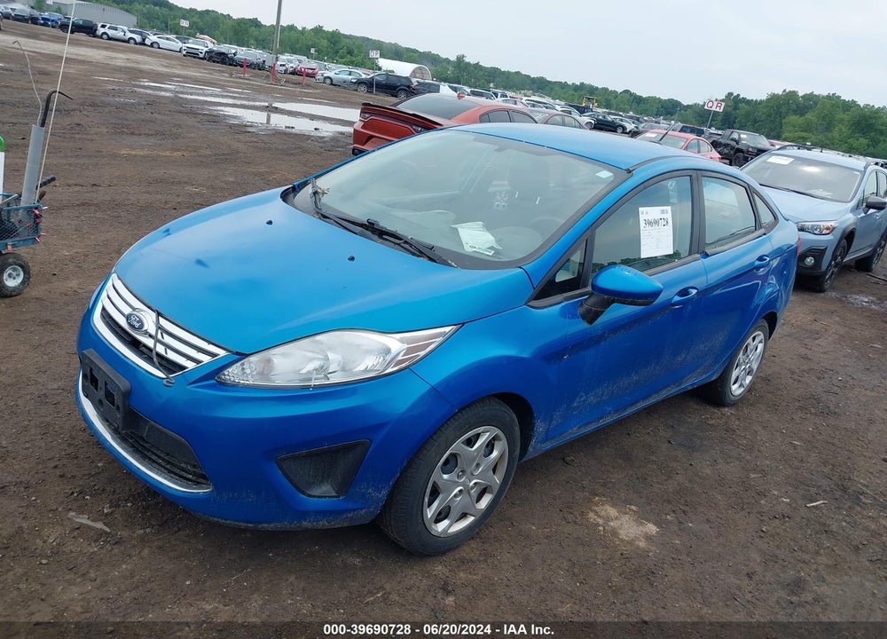 2012 FORD FIESTA SE VIN: 3FADP4BJ3CM184934