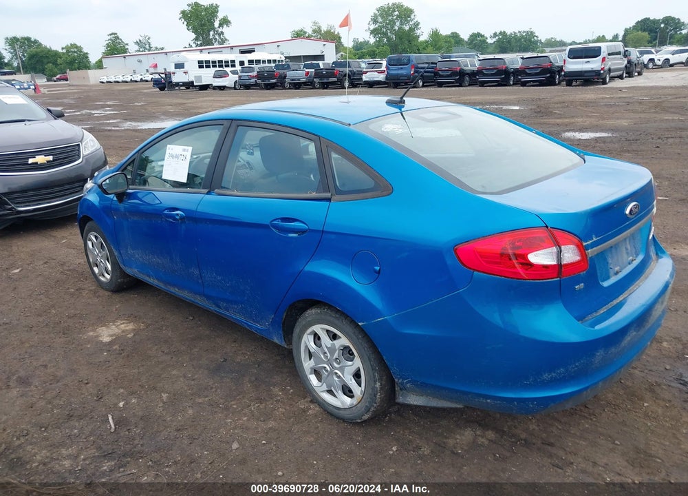 2012 FORD FIESTA SE VIN: 3FADP4BJ3CM184934