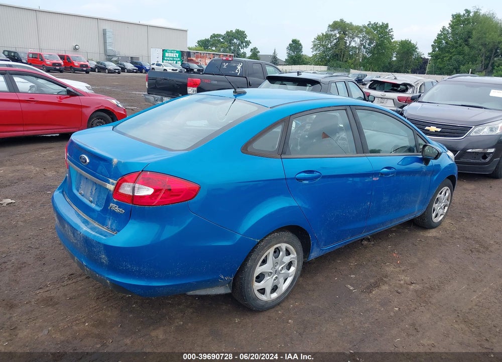 2012 FORD FIESTA SE VIN: 3FADP4BJ3CM184934