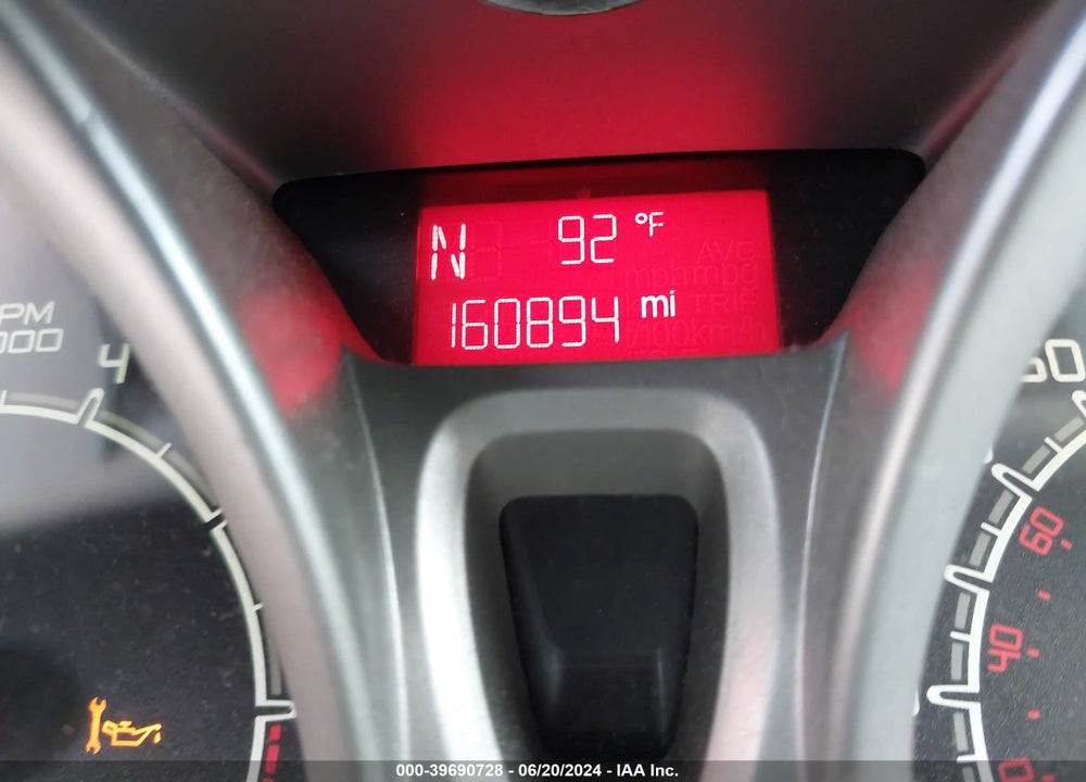 2012 FORD FIESTA SE VIN: 3FADP4BJ3CM184934