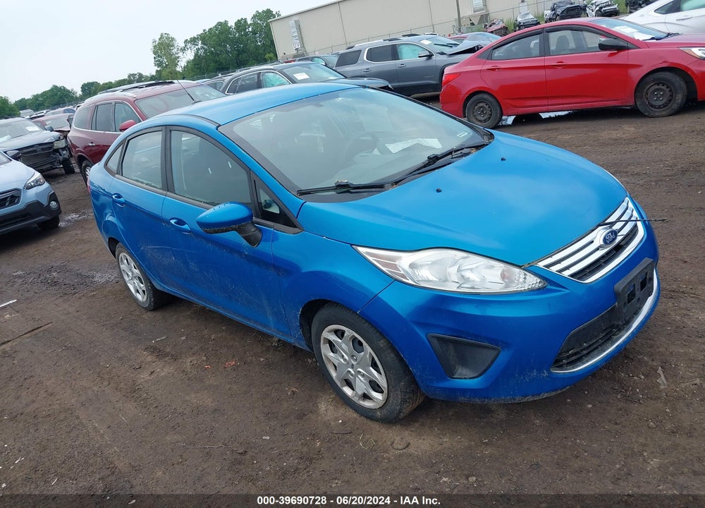 2012 FORD FIESTA SE VIN: 3FADP4BJ3CM184934
