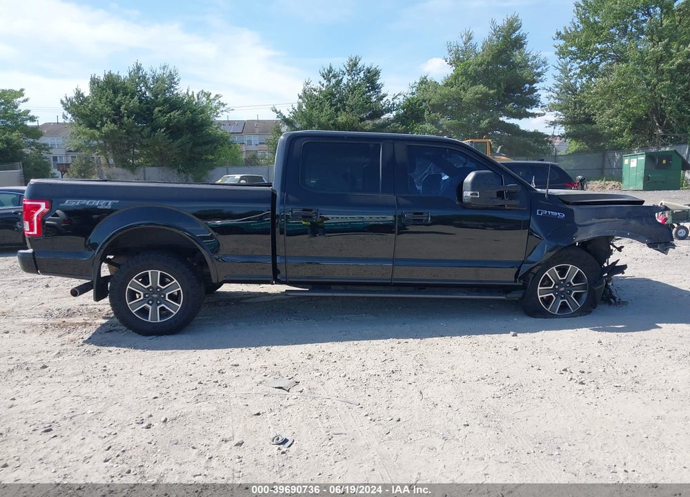 2016 FORD F-150 XLT VIN: 1FTFW1EF2GFA91467