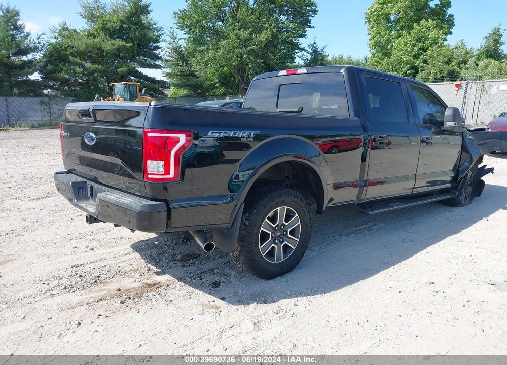 2016 FORD F-150 XLT VIN: 1FTFW1EF2GFA91467