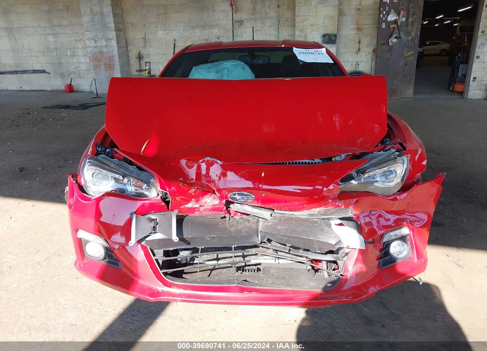 2013 SUBARU BRZ LIMITED VIN: JF1ZCAC16D1603114