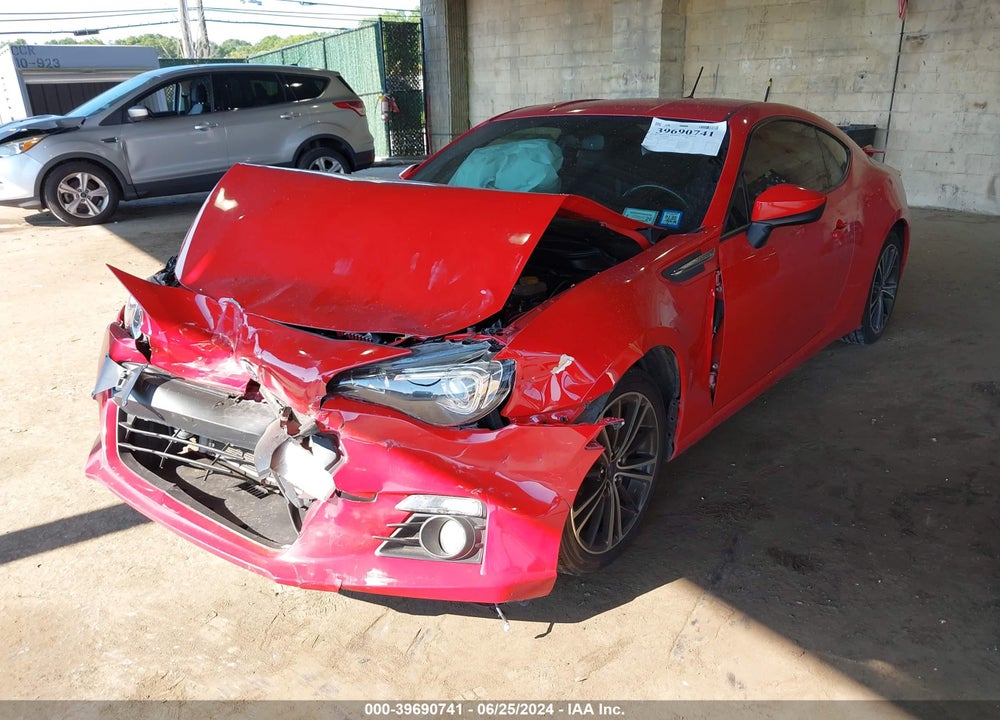 2013 SUBARU BRZ LIMITED VIN: JF1ZCAC16D1603114