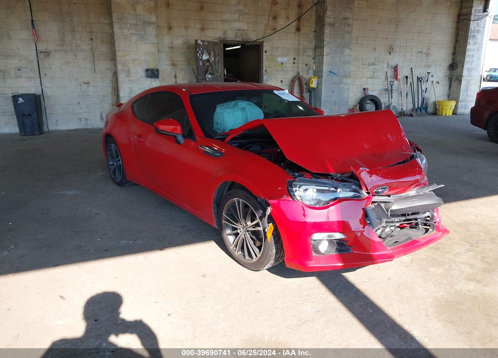 2013 SUBARU BRZ LIMITED VIN: JF1ZCAC16D1603114
