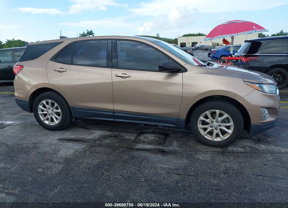 2018 CHEVROLET EQUINOX LS VIN: 3GNAXHEVXJL324457
