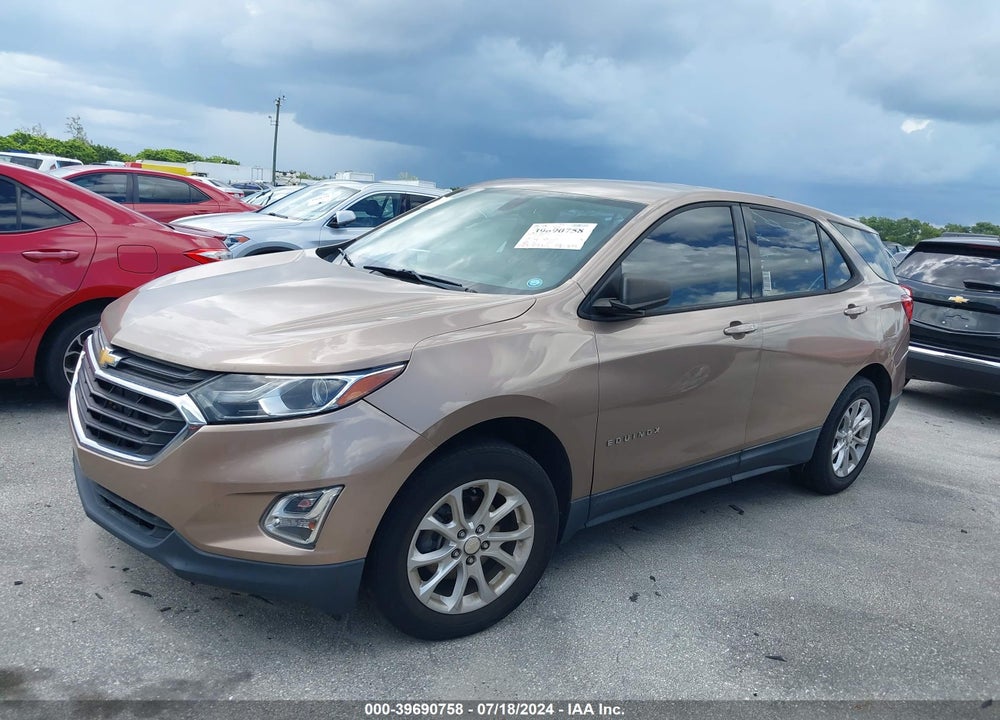 2018 CHEVROLET EQUINOX LS VIN: 3GNAXHEVXJL324457