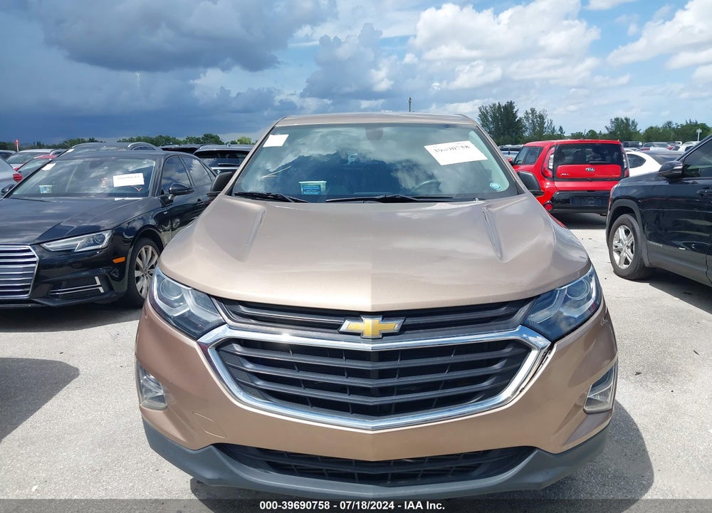 2018 CHEVROLET EQUINOX LS VIN: 3GNAXHEVXJL324457