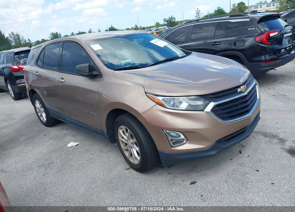2018 CHEVROLET EQUINOX LS VIN: 3GNAXHEVXJL324457
