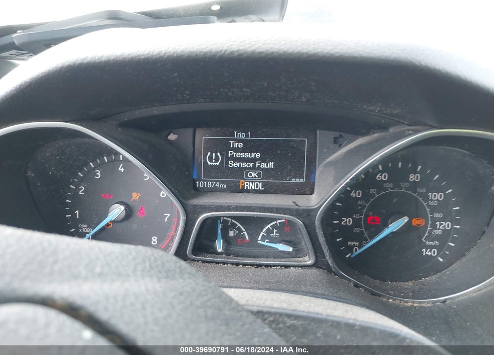 2018 FORD FOCUS S VIN: 1FADP3E2XJL264373