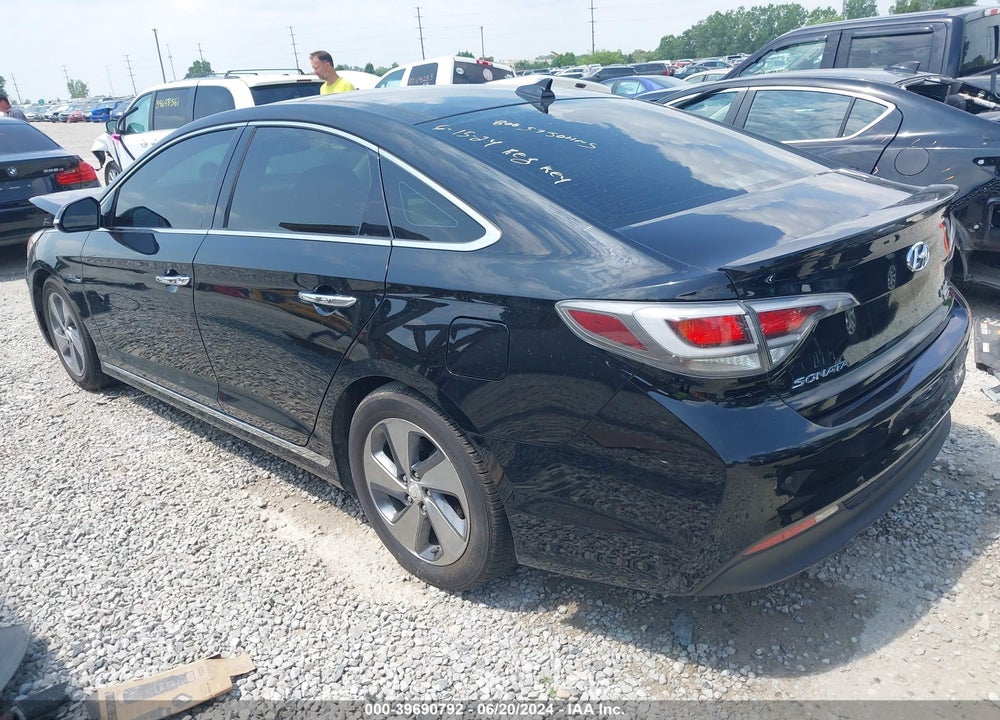2017 HYUNDAI SONATA HYBRID LIMITED VIN: KMHE34L18HA044936