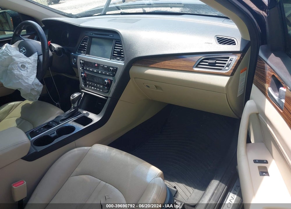 2017 HYUNDAI SONATA HYBRID LIMITED VIN: KMHE34L18HA044936