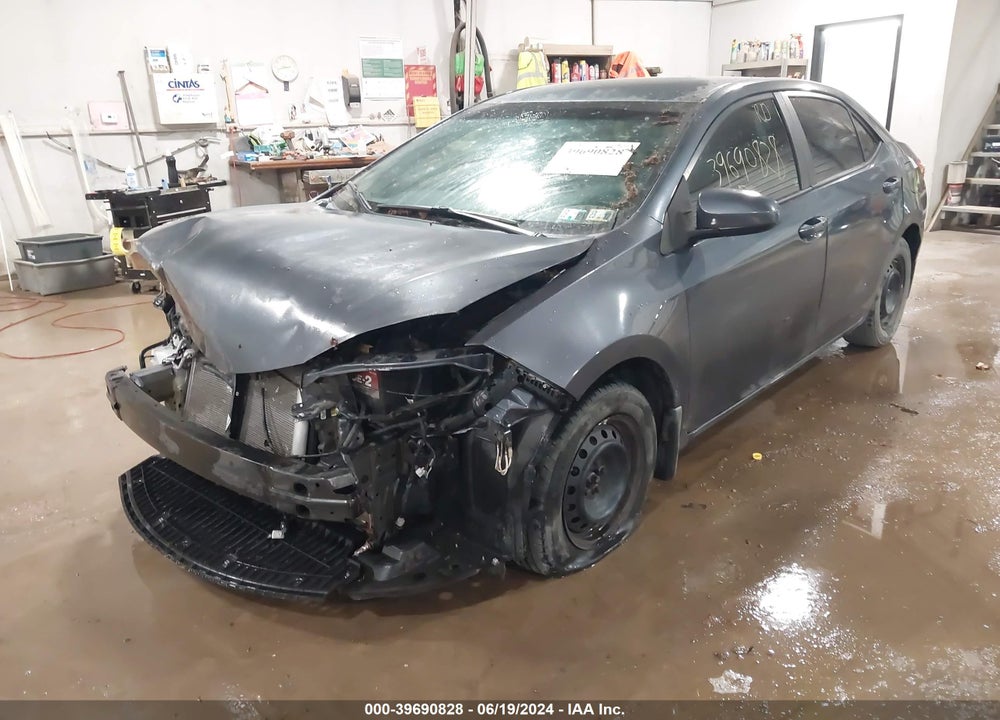 2016 TOYOTA COROLLA L VIN: 5YFBURHE3GP551587