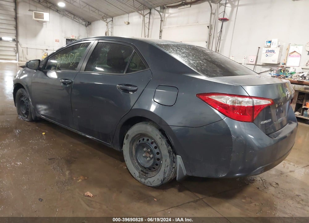 2016 TOYOTA COROLLA L VIN: 5YFBURHE3GP551587