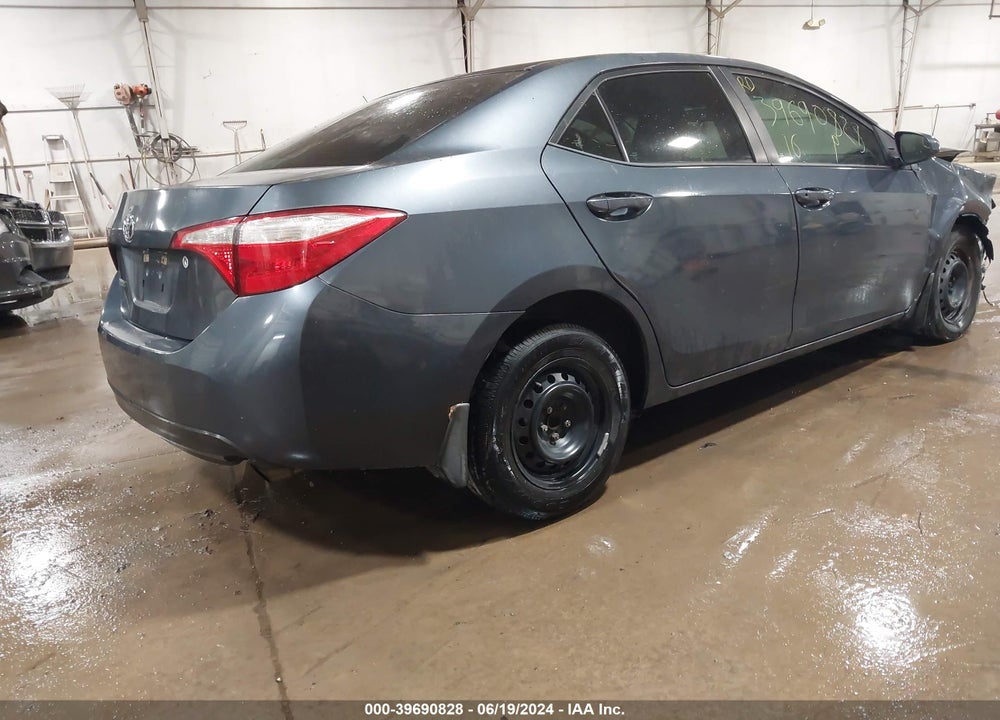 2016 TOYOTA COROLLA L VIN: 5YFBURHE3GP551587