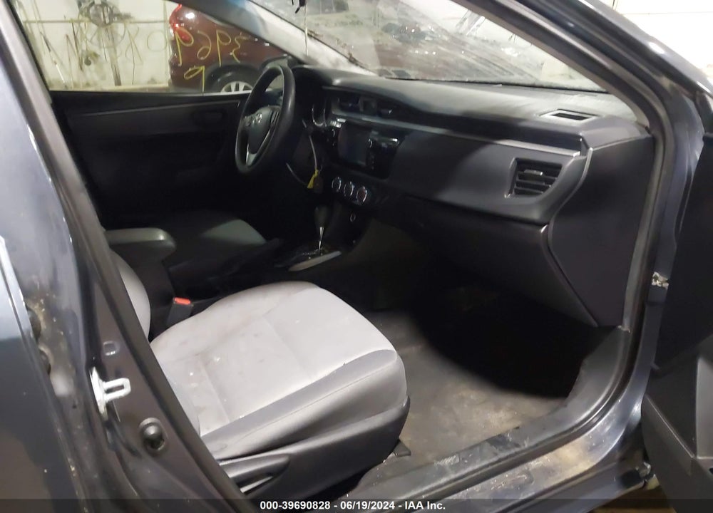 2016 TOYOTA COROLLA L VIN: 5YFBURHE3GP551587
