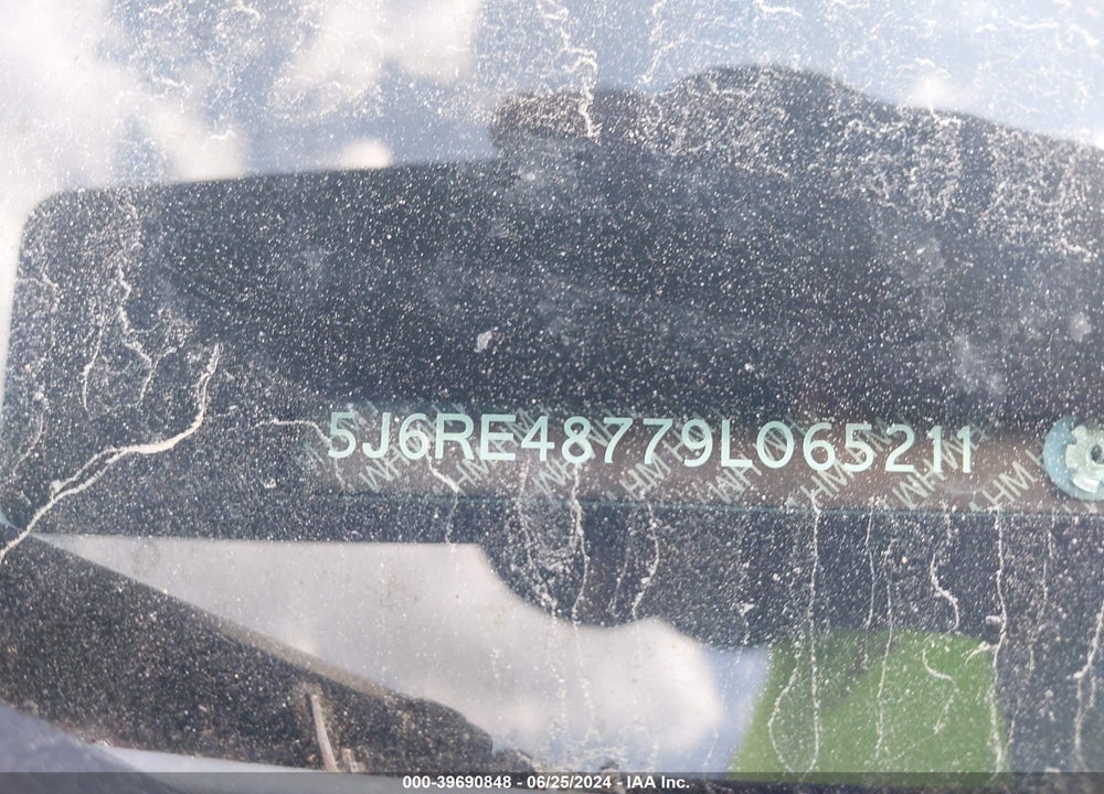 2009 HONDA CR-V EX-L VIN: 5J6RE48779L065211