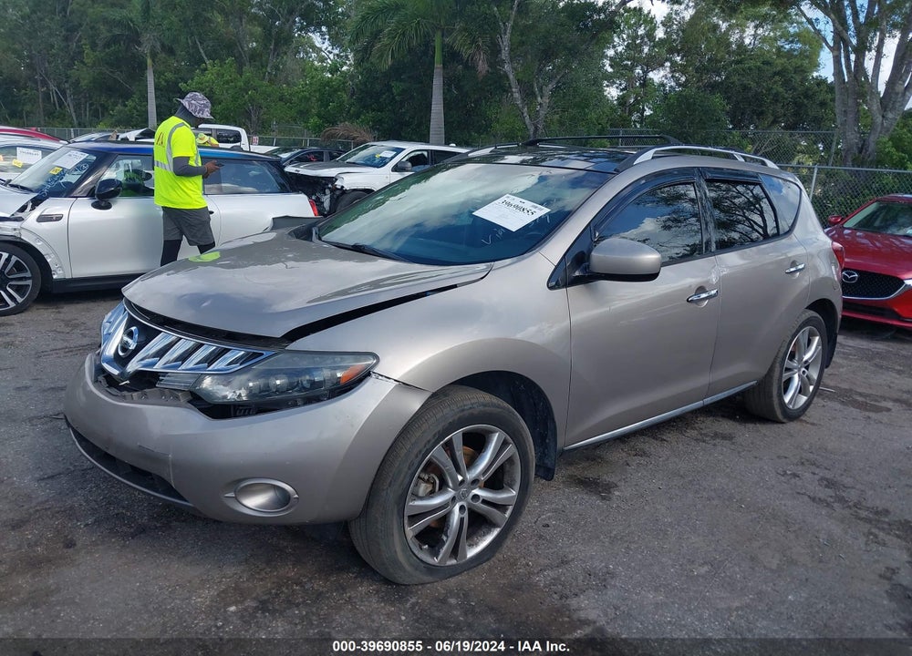 2009 NISSAN MURANO LE VIN: JN8AZ18W19W159519