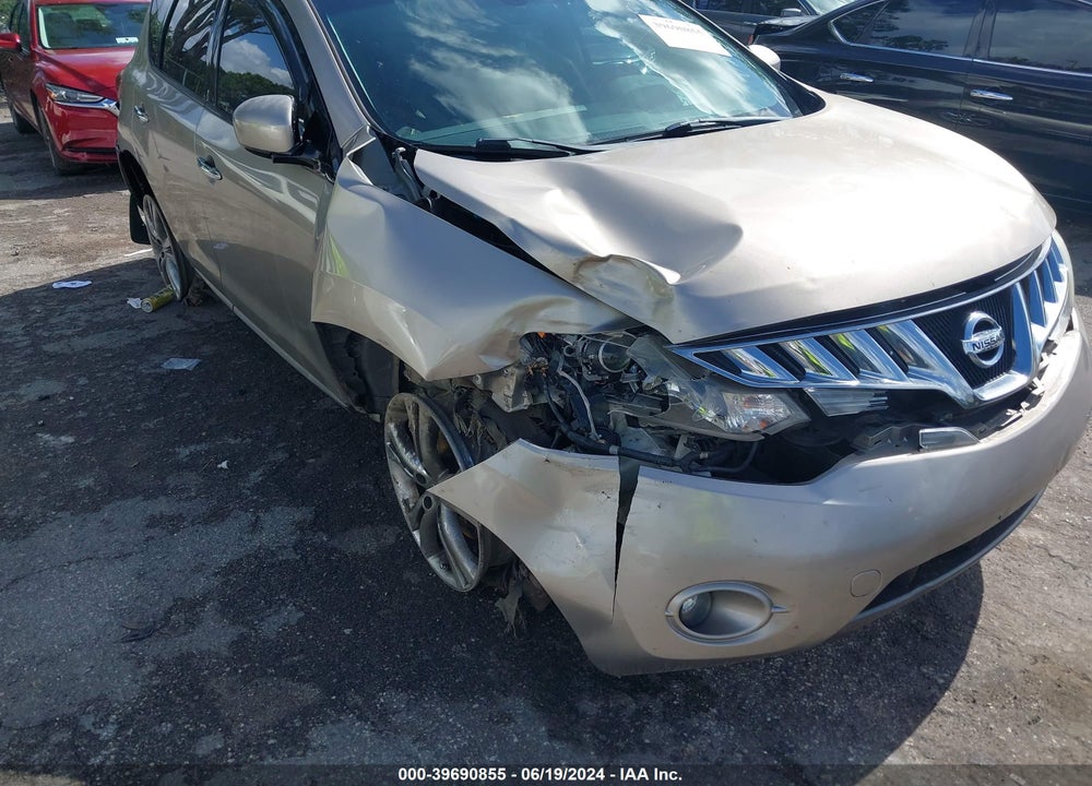 2009 NISSAN MURANO LE VIN: JN8AZ18W19W159519