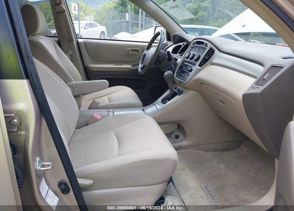2006 TOYOTA HIGHLANDER V6 VIN: JTEEP21A460186098