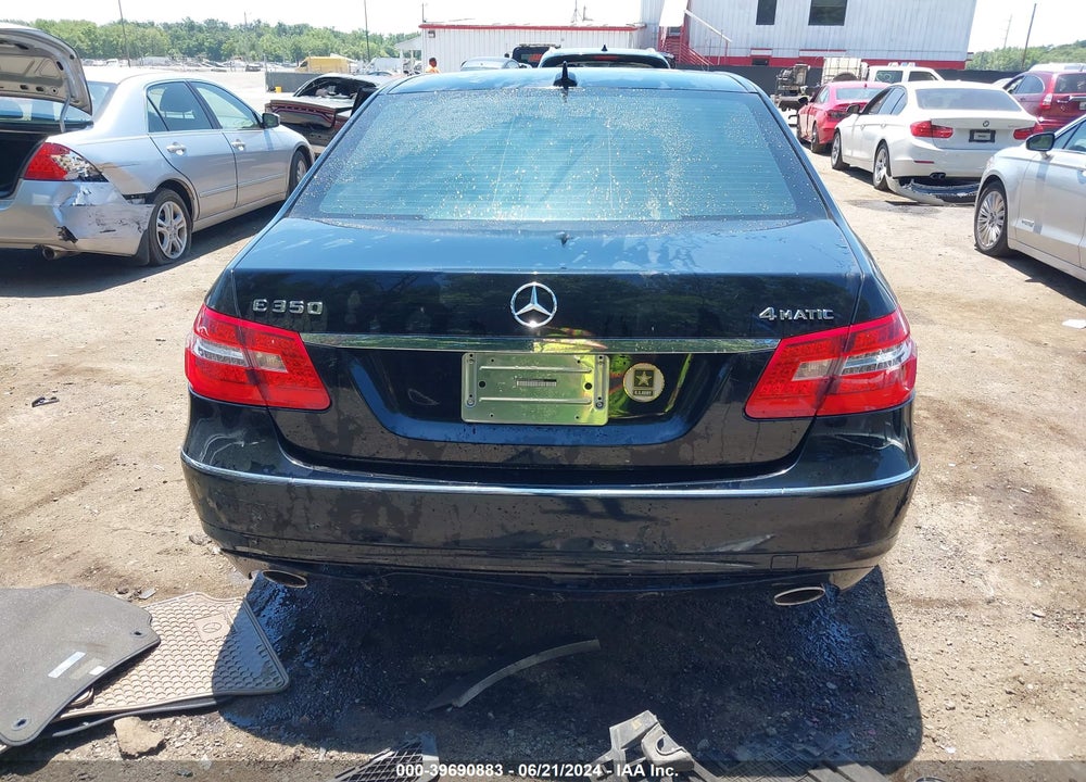 2011 MERCEDES-BENZ E 350 4MATIC VIN: WDDHF8HBXBA443006