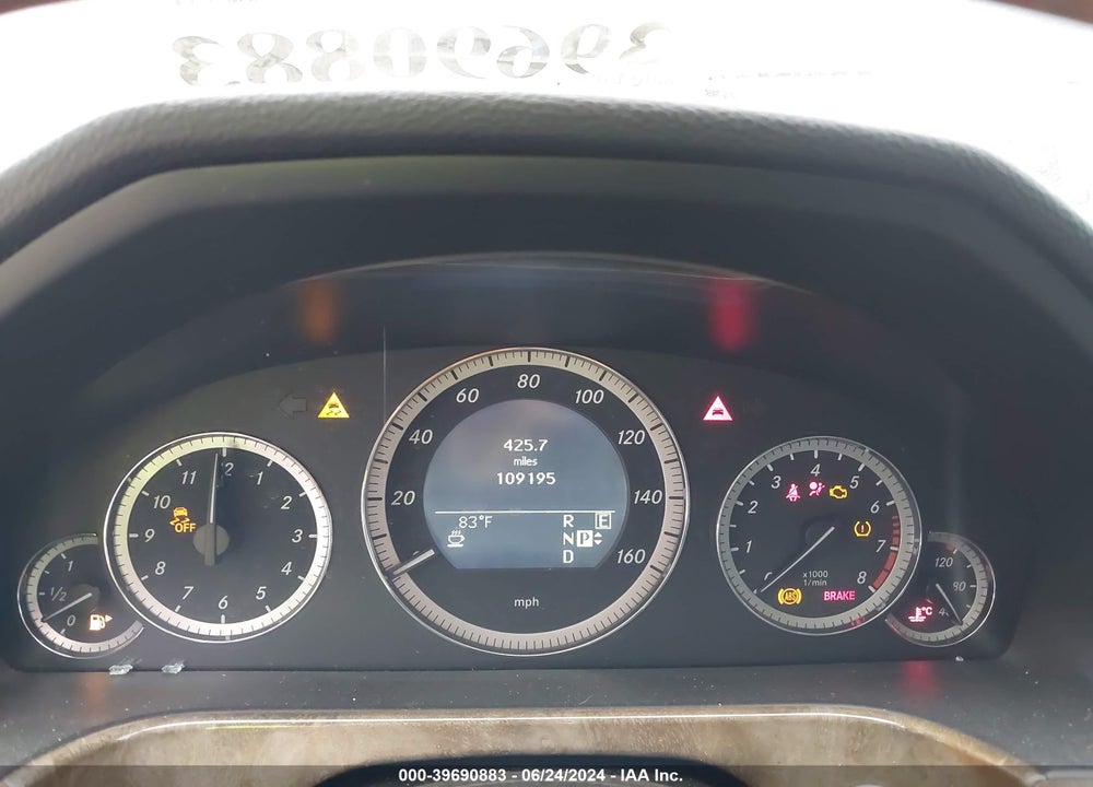 2011 MERCEDES-BENZ E 350 4MATIC VIN: WDDHF8HBXBA443006