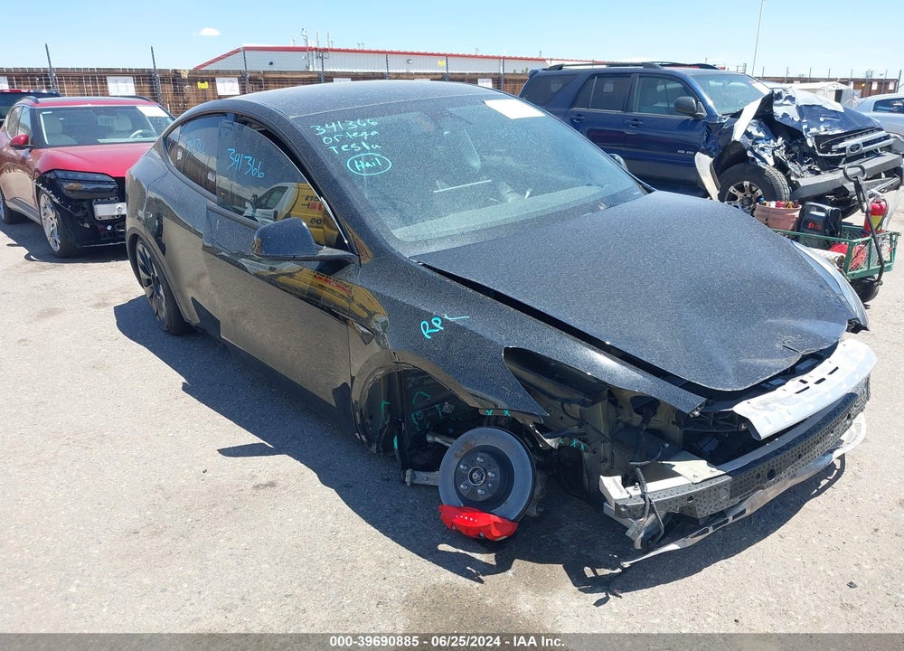 2022 TESLA MODEL Y PERFORMANCE DUAL MOTOR ALL-WHEEL DRIVE VIN: 7SAYGDEF4NF341366