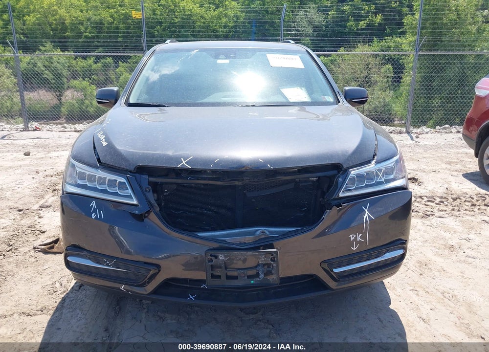 2014 ACURA MDX TECHNOLOGY PACKAGE VIN: 5FRYD4H48EB018873