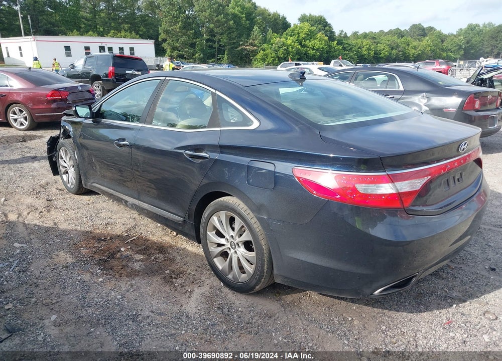 2013 HYUNDAI AZERA VIN: KMHFG4JG4DA259157