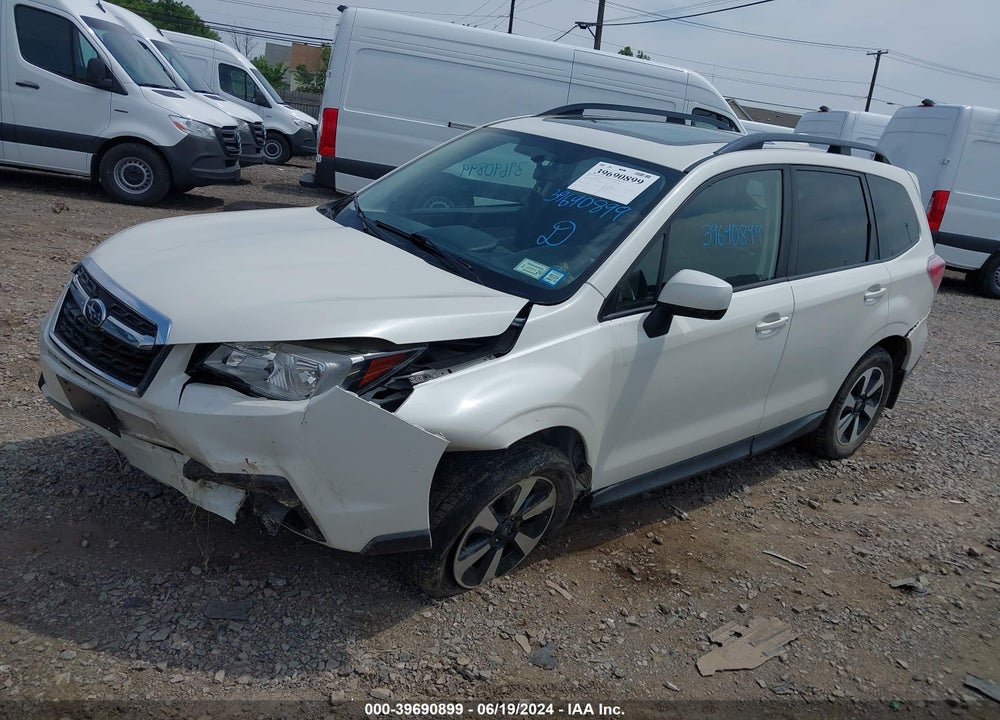 2017 SUBARU FORESTER 2.5I PREMIUM VIN: JF2SJAEC8HH416651