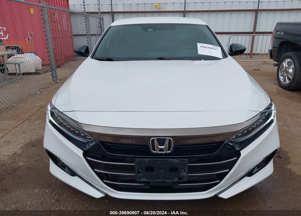 2022 HONDA ACCORD SPORT VIN: 1HGCV1F33NA075686