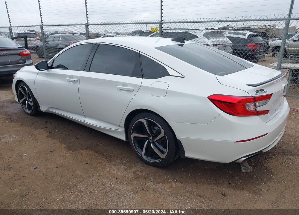 2022 HONDA ACCORD SPORT VIN: 1HGCV1F33NA075686