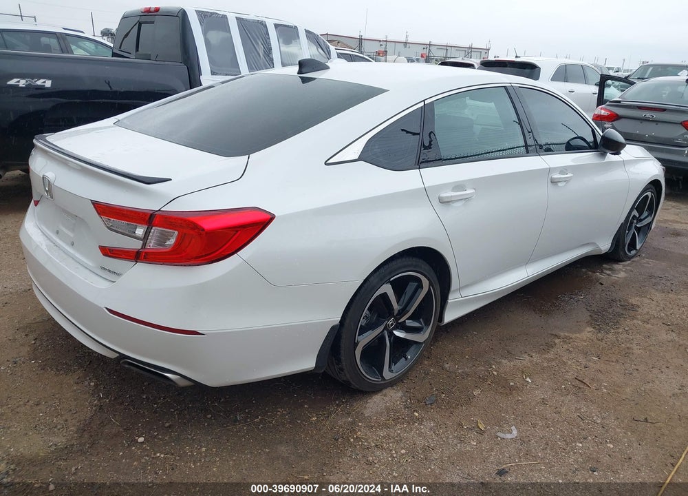 2022 HONDA ACCORD SPORT VIN: 1HGCV1F33NA075686