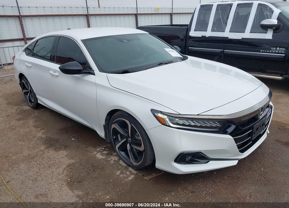 2022 HONDA ACCORD SPORT VIN: 1HGCV1F33NA075686