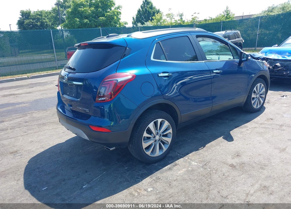 2019 BUICK ENCORE AWD PREFERRED VIN: KL4CJESB6KB937099