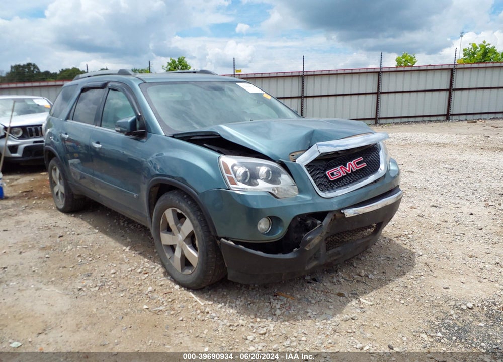 2010 GMC ACADIA SLT-1 VIN: 1GKLRMED3AJ130327